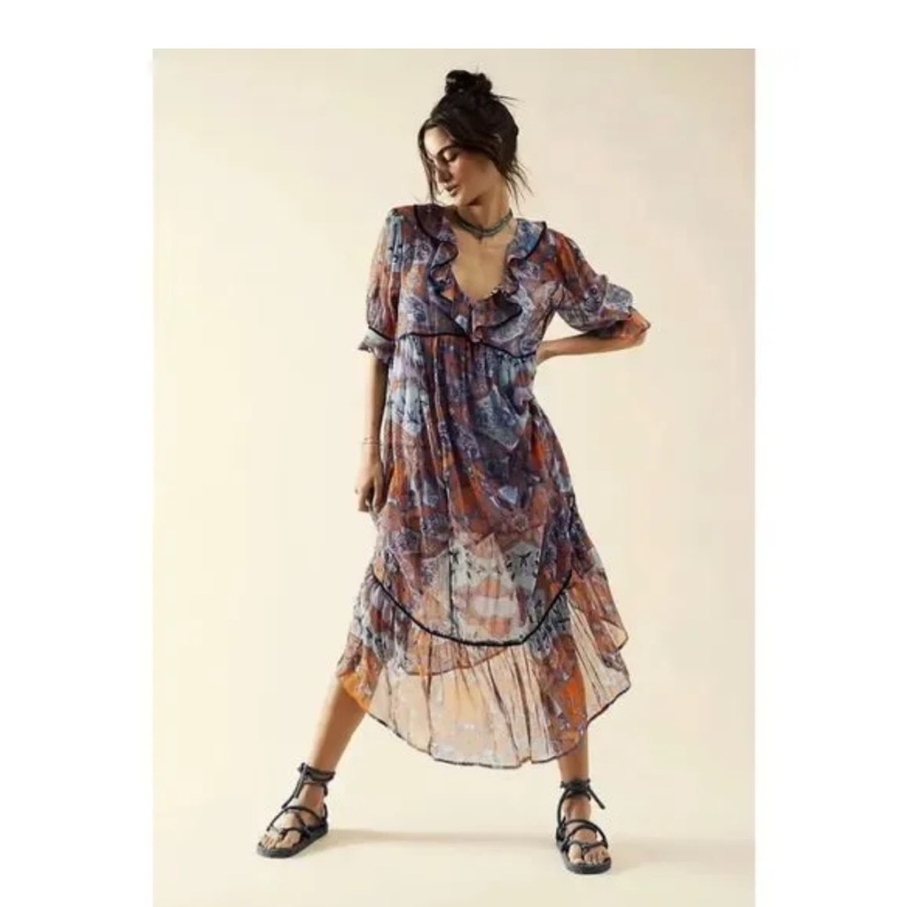 NWOT Free People Camella Maxi dress